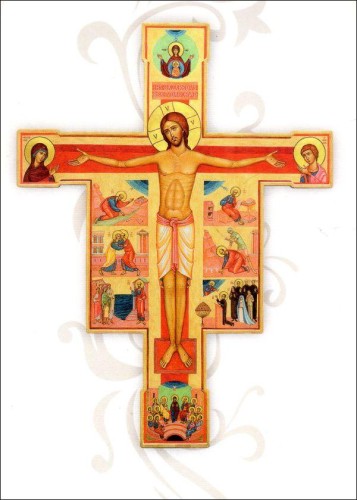 Krzyż Świętego Pawła - kartki paulińskie - 08249 5907564017664