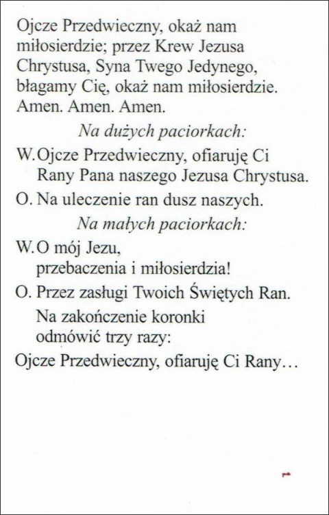Obrazek laminowany Pan Jezus cierniem ukoronowany. MODLITWA: Ojcze Przedwieczny, okaż nam miłosierdzie... - 07351
