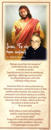 Zakładka do książki - Jezu, Ty się tym zajmij. Ks. Dolindo Ruotolo - 05550