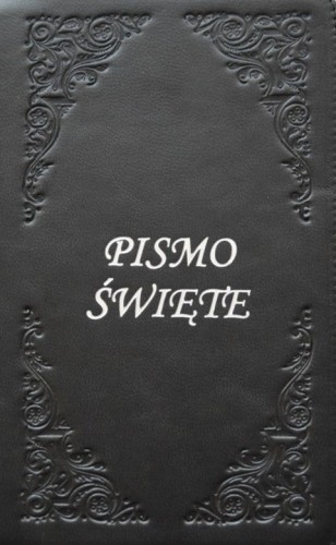 Pismo Św.SiNT skóra,zamek,mały,paginatory (okladka czarna) (książka) - praca zbiorowa, Biblia, Wydawnictwo Pallottinum, 2020 r., oprawa skóra - 05385 9788370147006