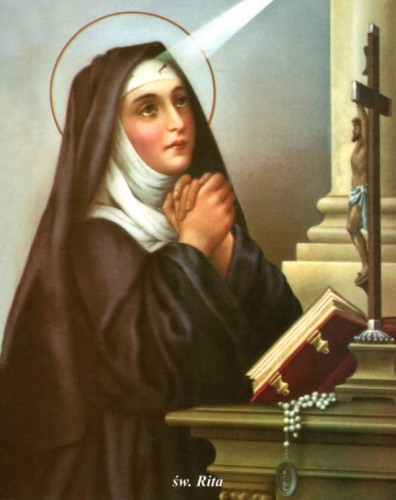 Obrazek (wkład) św. Rita - 04890