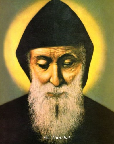 Obrazek (wkład) św. Charbel - 04884