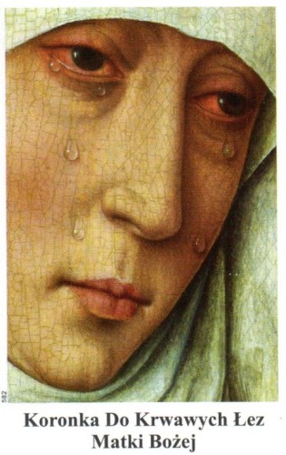 Obrazek Koronka do Krwawych Łez Matki Bożej - 03398
