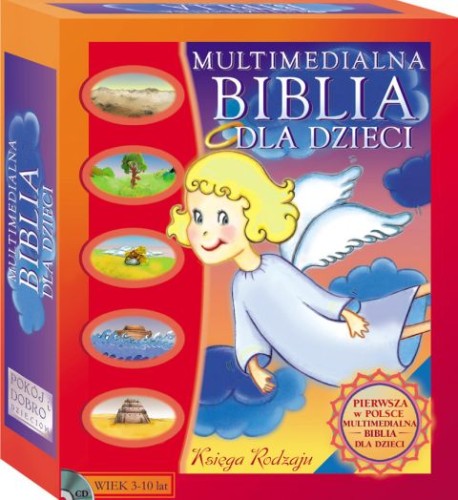 Multimedialna Biblia dla dzieci - Księga Rodzaju - CD-ROM, PASTERZ - 03178 9788391280508