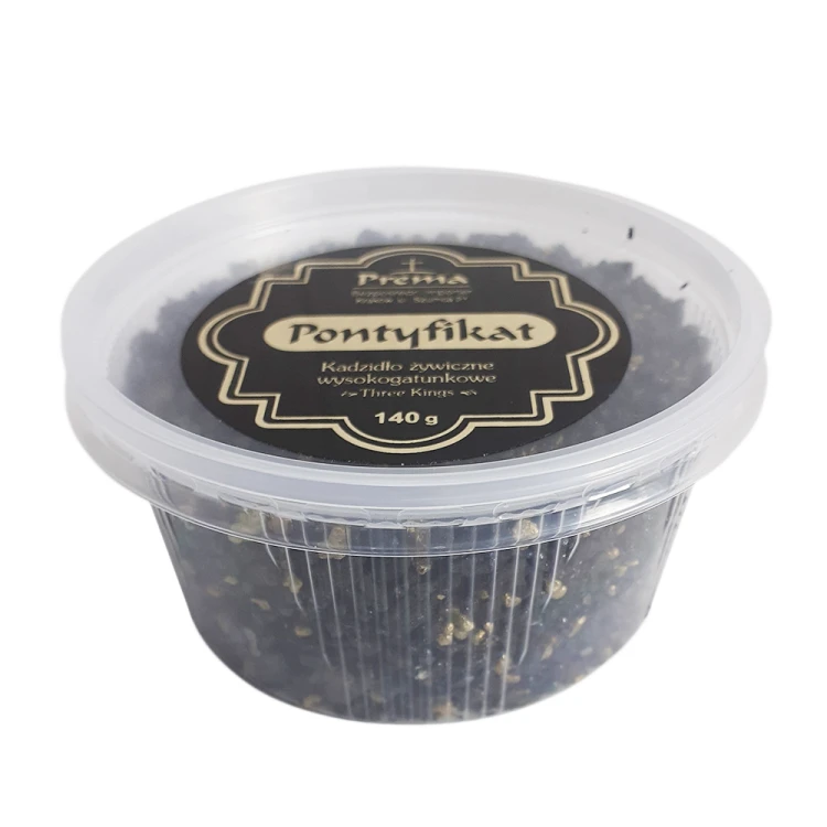 Kadzidło żywiczne wysokogatunkowe 140g PONTYFIKAT (PREMIUM) - 02666