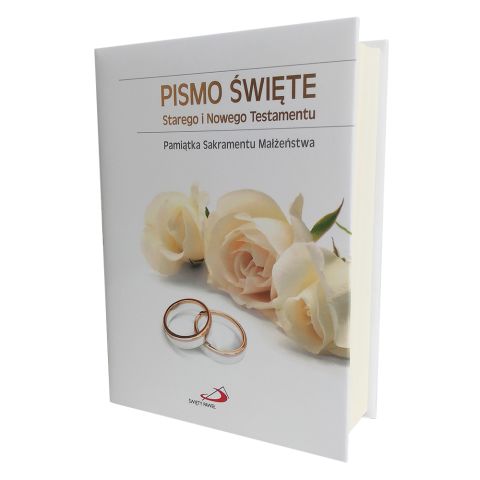 Pismo św.SiNT biała, Pam.Sakr.Małżeństwa (książka) - praca zbiorowa, Biblia, Edycja św. Pawła, 2015 r., oprawa twarda - 01354 5907564028240