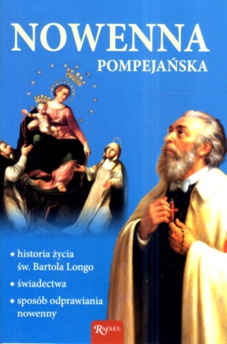 Nowenna pompejańska (książka) - praca zbiorowa, pompejańska, Dom Wydawniczy Rafael, 2025 r., oprawa miękka - 68970 9788368475456