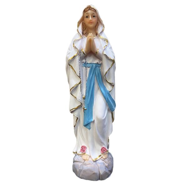 Figura Matka Boża z Lurdes (różańcowa) 20 cm - 68849 5906340513918