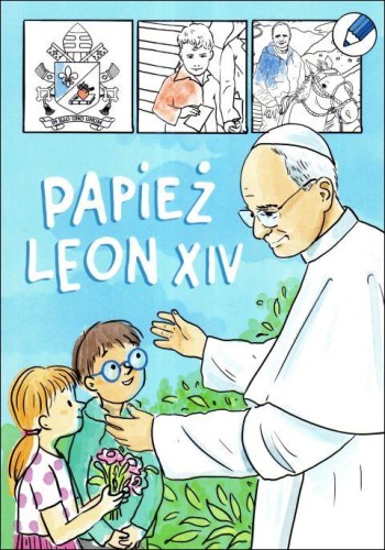 Kolorowanka Papież Leon XIV (książka) - -, kolorowanka, Edycja św. Pawła, 2025 r., oprawa miękka - 68478 9788381314466