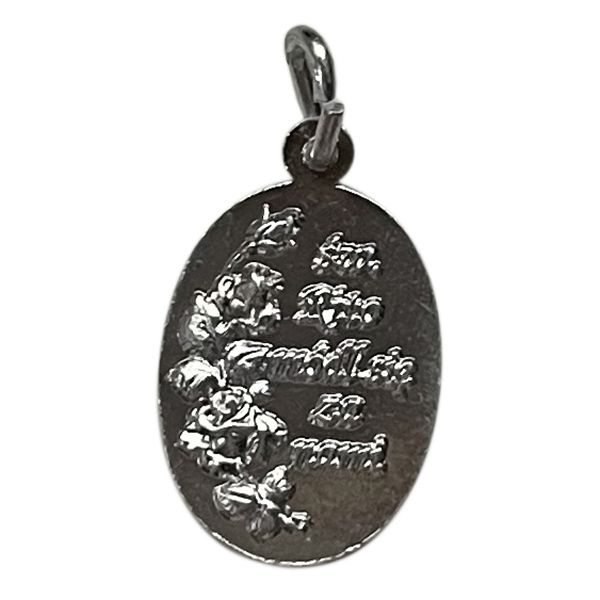 Medalik aluminiowy Święta Rita owal 1,5x2,2cm - 67475