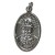 Medalik aluminiowy Święty Charbel owal 1,5x2,2cm - 67474