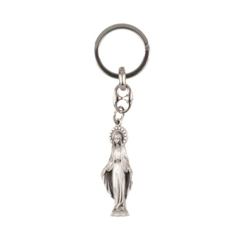 Brelok metalowy - Figurka Matka Boża Niepokalana - 67467