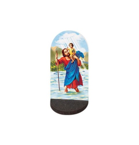 Figurka samoprzylepna Św. Krzysztof na obrazku 5cm - 67152