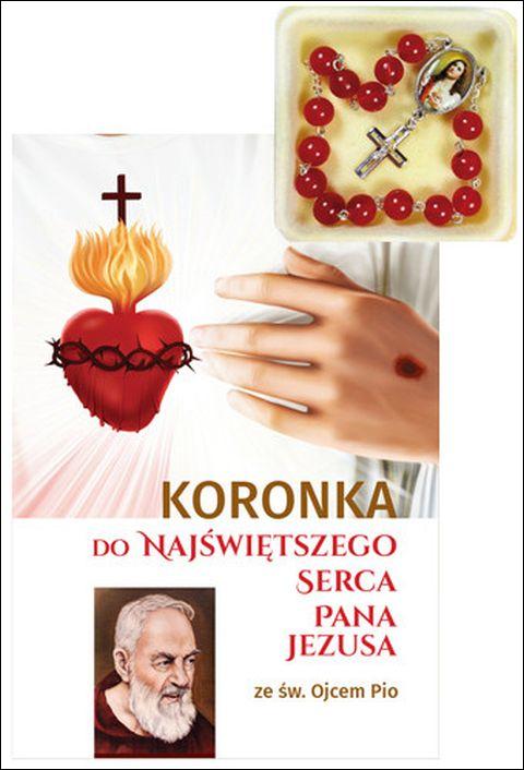 Koronka do Najświętszego Serca Pana Jezusa ze św. Ojcem Pio (książka) - praca zbiorowa, Jezus, Wydawnictwo AA - Kraków, 2024 r., oprawa miękka - 67048 9788383400341