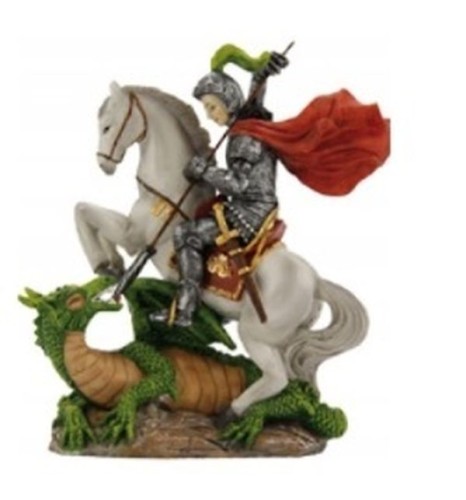 Figura św. Jerzy - patron żołnierzy 22cm - 66025