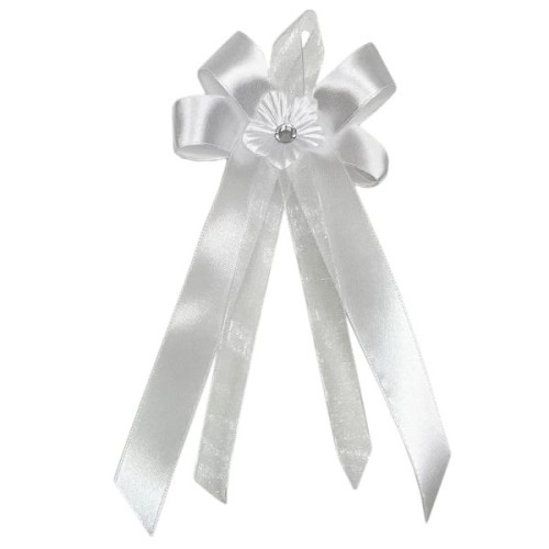 Wstążka do świecy BIAŁA - 66019
