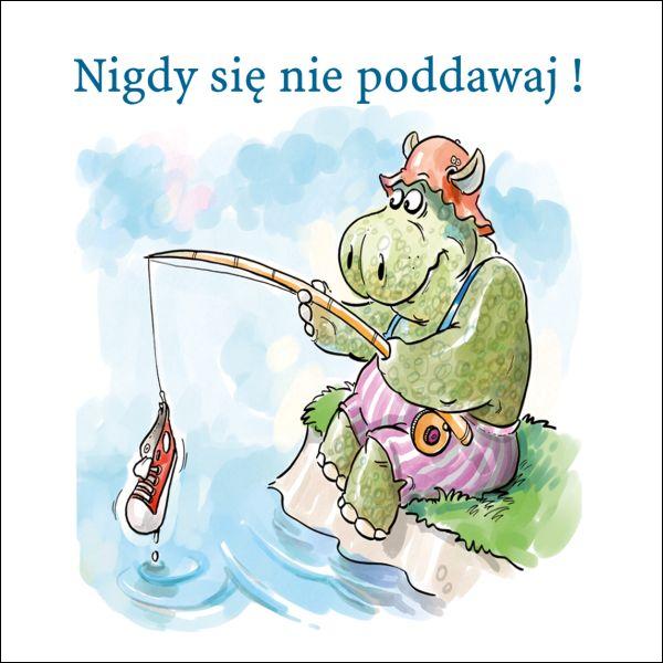 Podkładka korkowa pod kubek. Nigdy się nie poddawaj! - 65342
