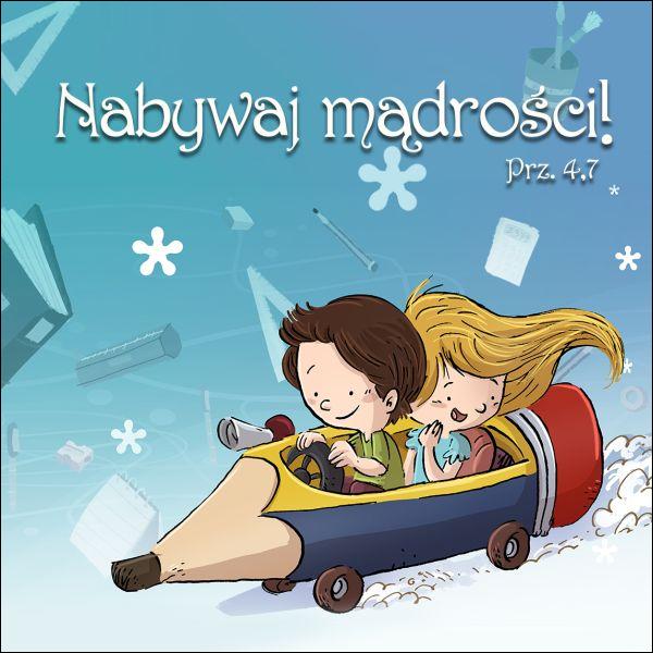 Podkładka korkowa pod kubek. Nabywaj mądrości! - 65341