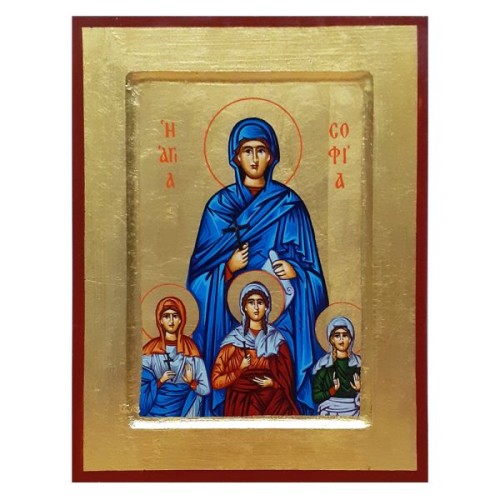 Ikona 18x24cm Św. Zofia - 65292