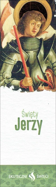 Zakładka do książki - św. Jerzy (seria: Skuteczni święci 8) - 65054