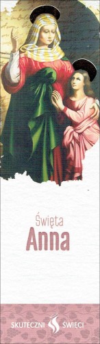 Zakładka do książki - św. Anna (seria: Skuteczni święci 4) - 65050
