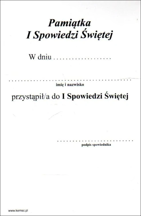 Obrazek Jezu Ufam Tobie. Pamiątka I Spowiedzi Świętej - 64694