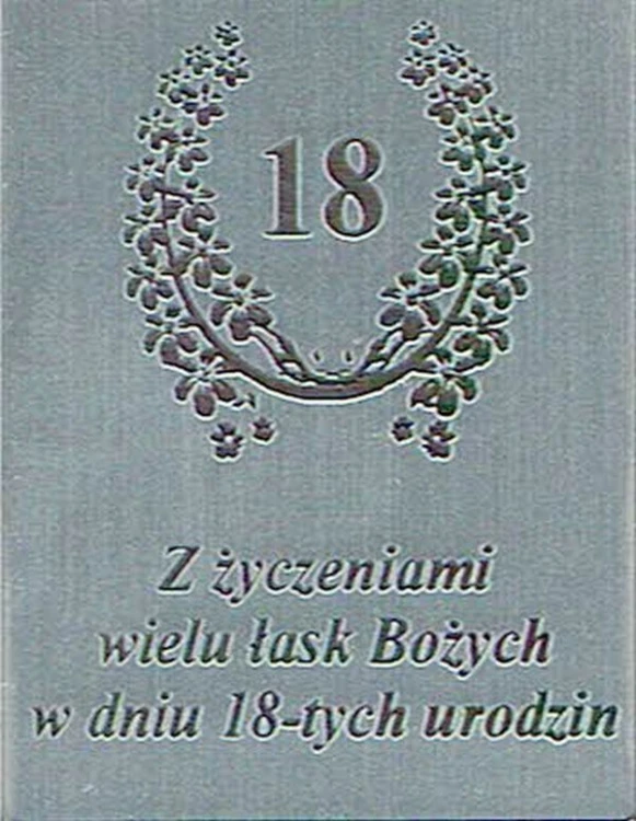 Płytka grawerowana 18-STKA ogólna samoprzylepna 4x3cm - 63982