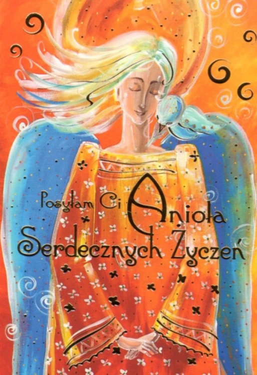 Posyłam Ci Anioła Serdecznych Życzeń - karnet z kopertą (s: Z aniołami 32) - 63024 5907564030090
