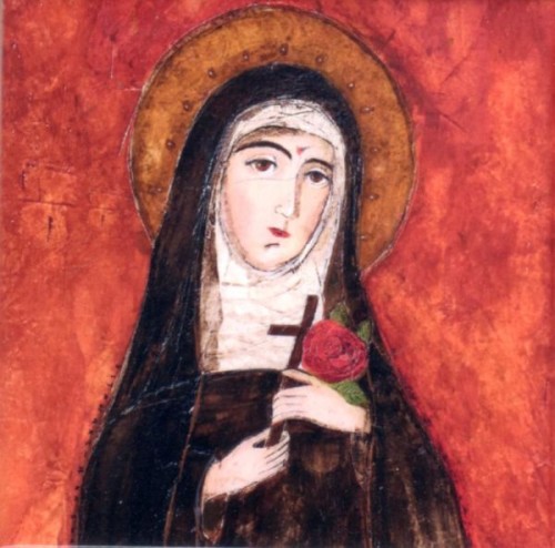 Obrazek - KAFELEK Św. Rita 11x11cm (ceramiczny) - 12762