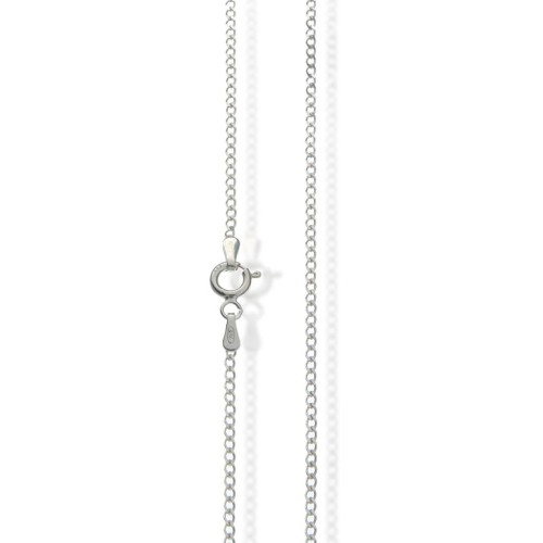 Łańcuch srebrny pr.925 - 50cm 2g pancerka (diamentowany) - 61425