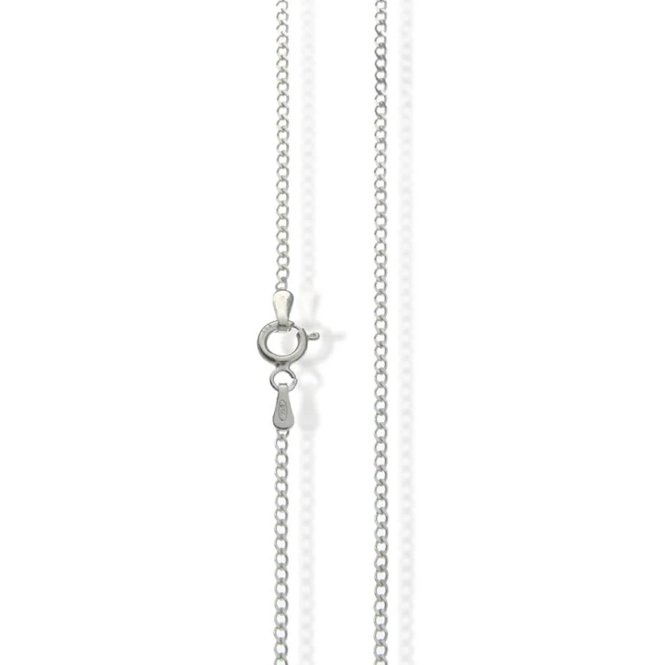 Łańcuch srebrny pr.925 - 50cm 2g pancerka (diamentowany) - 61425