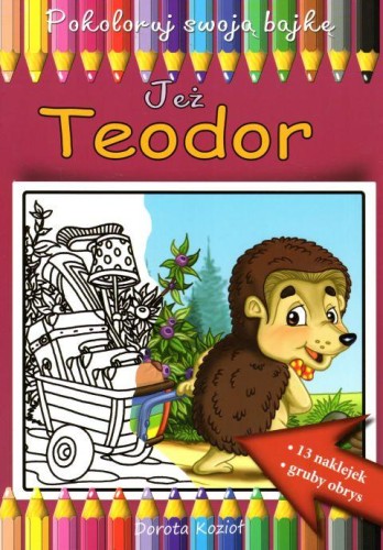 Jeż Teodor. Pokoloruj swoją bajkę (książka) - Dorota Kozioł, bajki, Wydawnictwo Drukarnia Diecezjalna - Sandomierz, 2019 r., oprawa miękka - 60702 9788381012850