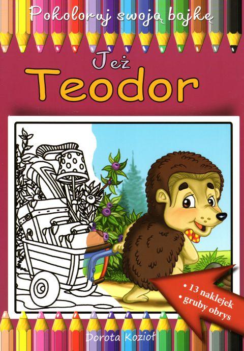 Jeż Teodor. Pokoloruj swoją bajkę (książka) - Dorota Kozioł, bajki, Wydawnictwo Drukarnia Diecezjalna - Sandomierz, 2019 r., oprawa miękka - 60702 9788381012850