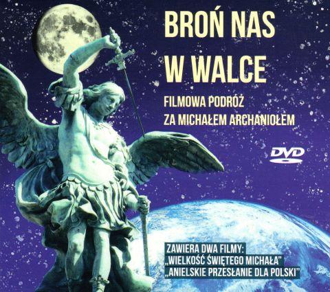Broń nas w walce. Filmowa podróż z Michałem Archaniołem DVD (płyta DVD) - Marek Woś i  inni, ROSEMARIA Wydawnictwo Marek Woś - 60113 9788363110802