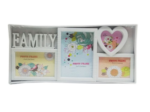 Ramka na zdjęcia "FAMILY" (4 zdjęcia) 45x20cm - 59222