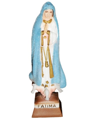 Figura Matka Boża Fatimska 21cm + korona zmieniająca płaszcz - 56153