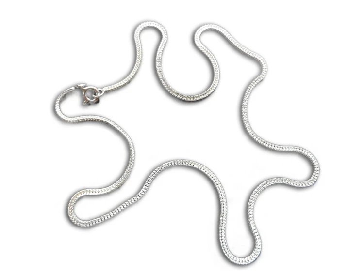 Łańcuch srebrny pr.925 - 45cm 3,9g żyłka - 55399