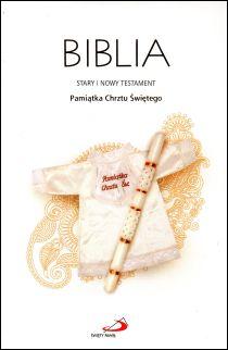 Pismo Św.SiNT "z rybką" Chrzest Św. (książka) - -, Biblia, Edycja św. Pawła, 2015 r., oprawa twarda - 53069 5907564020985