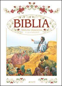 Biblia. Historia zbawienia w opowiadaniach (etui, mała) (książka), Biblie dla dzieci, Wydawnictwo Jedność, 2016 r., oprawa twarda - 52640 9788379714391