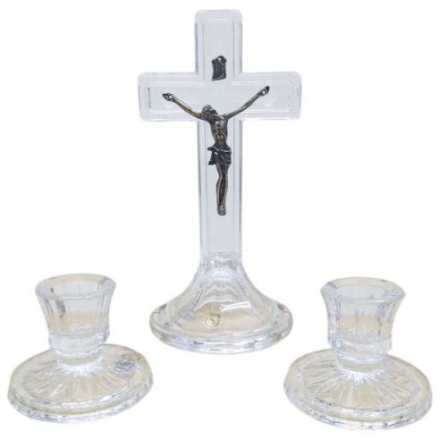 Zestaw kolędowy kryształowy 20cm - 50946