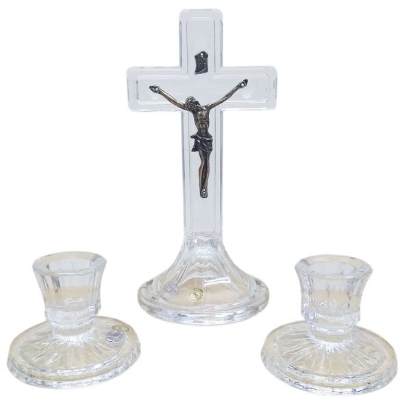 Zestaw kolędowy kryształowy 20cm - 50946