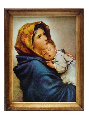 Obraz 30x40cm Matka Boża Cygańska rama drewniana - 50534