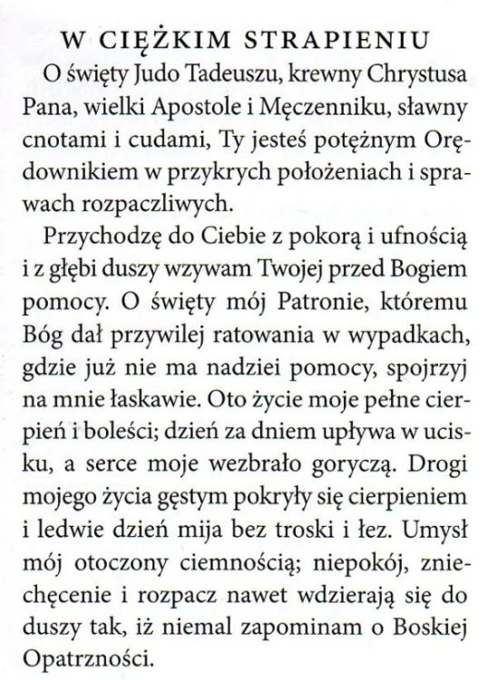 Święty Juda Tadeusz - SKŁADANKA - 47736