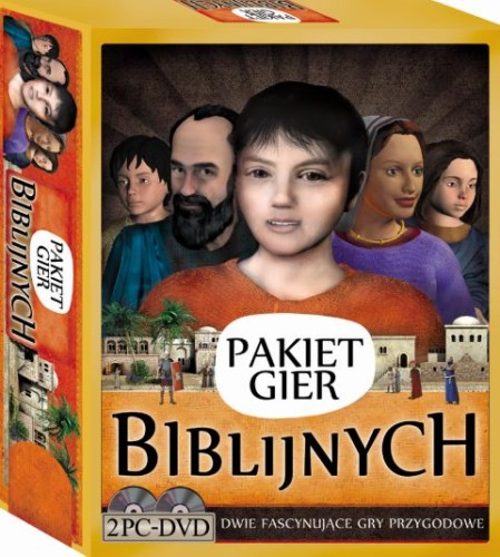 Pakiet gier Biblijnych - 2PC-DVD, PASTERZ - 45346 9788363943011
