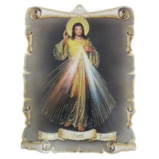 Obrazek 17x23cm Jezu Ufam Tobie papirus - 40579