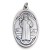 Medalik metalowy Św. Benedykt DUŻY (h4,5cm) - 37288