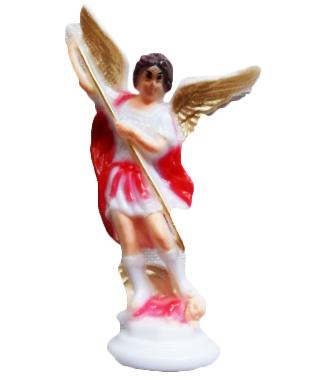 Figura Św. Michał Archanioł 5cm plastikowy - 36332