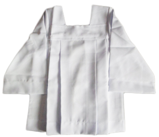 Komeżka ministrancka - strecz rozm. 134cm - 36108