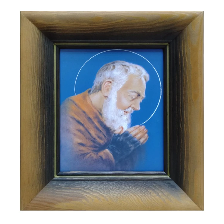 Obraz 36x32cm Ojciec Pio - 35980