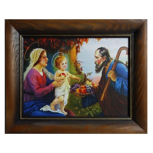 Obraz 51x41cm Święta Rodzina owoce - 35976